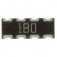 CTS Resistor Products - 743C083180JTR - RES ARRAY 4 RES 18 OHM 2008