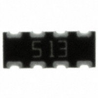 CTS Resistor Products - 743C083513JTR - RES ARRAY 4 RES 51K OHM 2008