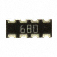 CTS Resistor Products - 743C083680JTR - RES ARRAY 4 RES 68 OHM 2008