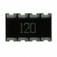 CTS Resistor Products - 744C083120JTR - RES ARRAY 4 RES 12 OHM 2012