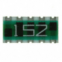 CTS Resistor Products - 745C101152JPTR - RES ARRAY 8 RES 1.5K OHM 2512