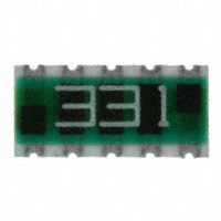 CTS Resistor Products - 745C101331JTR - RES ARRAY 8 RES 330 OHM 2512