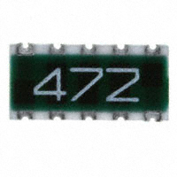 CTS Resistor Products - 745C101472JP - RES ARRAY 8 RES 4.7K OHM 2512