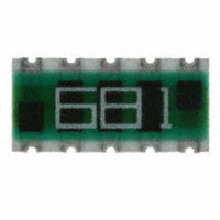 CTS Resistor Products - 745C101681JTR - RES ARRAY 8 RES 680 OHM 2512
