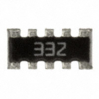 CTS Resistor Products - 746X101332JP - RES ARRAY 8 RES 3.3K OHM 1206