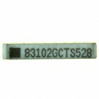 CTS Resistor Products - 752083102G - RES ARRAY 4 RES 1K OHM 8SRT