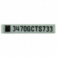 CTS Resistor Products - 752083470G - RES ARRAY 4 RES 47 OHM 8SRT
