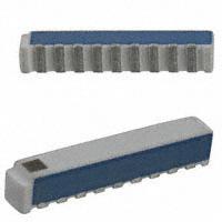CTS Resistor Products - 752091101GPTR13 - RES ARRAY 8 RES 100 OHM 9SRT
