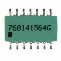CTS Resistor Products - 768141564G - RES ARRAY 13 RES 560K OHM 14SOIC