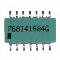 CTS Resistor Products - 768141684G - RES ARRAY 13 RES 680K OHM 14SOIC