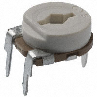 CTS Electrocomponents - 262UR103B - TRIMMER 10K OHM 0.15W TH