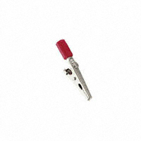 CUI Inc. - 110AS-P-RD - ALLIGATOR CLIP 50MM W/HANDLE RED