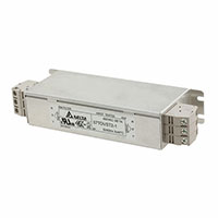 Delta Electronics - 07TDVST2-1 - LINE FILTER 480VAC 7A CHASS MNT