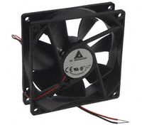 Delta Electronics - AFB0924HH - FAN AXIAL 92X92X25.4MM 24V WIRE