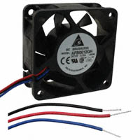 Delta Electronics - AFB0612GH-AF00 - FAN AXIAL 60X25.4MM 12VDC WIRE