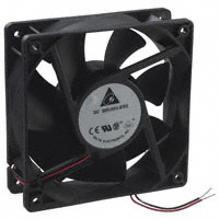 Delta Electronics - AFB1224VHE - FAN AXIAL 120X38MM 24VDC WIRE