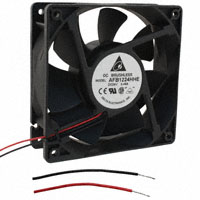 Delta Electronics - AFB1224HHE - FAN AXIAL 120X38MM 24VDC WIRE