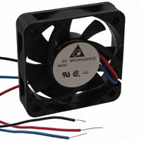 Delta Electronics - ASB0412HHA-AF00 - FAN AXIAL 40X10MM 12VDC WIRE