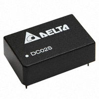 Delta Electronics - DC02S2405A - DCDC CONVERTER 5VOUT 2W