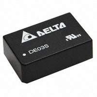 Delta Electronics - DE03D0505A - DCDC CONVERTER +/-5VOUT 3W