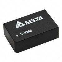Delta Electronics - DJ06D2412A - DCDC CONVERTER +/-12VOUT 6W