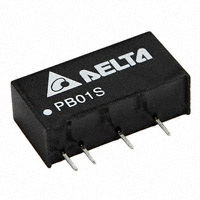 Delta Electronics - PB01S1512A - DC/DC CONVERTER 12V 84MA 1W 5SIP
