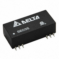 Delta Electronics - SE03D2405A - DCDC CONVERTER +/-5VOUT 3W