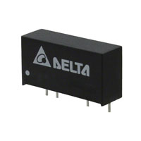Delta Electronics - PD01D1212A - DCDC CONVERTER +/-12VOUT 1W