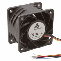 Delta Electronics - PFR0612DHE-SP00 - FAN AXIAL 60X38MM 12VDC WIRE