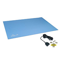 Desco - 66327 - TABLE MAT RUBBER BLUE 3' X 2'