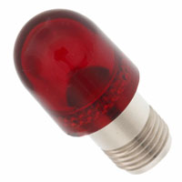 Dialight - 1370931 - PMI CAP STOVEP RED 15/32 TRANSP