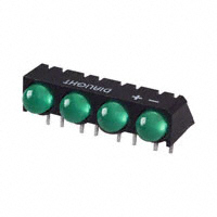 Dialight - 5500207004 - LED 5MM QUAD GREEN PC MNT