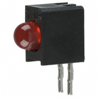 Dialight - 5510409F - LED 3MM RT ANG HI EFF RED PC MNT
