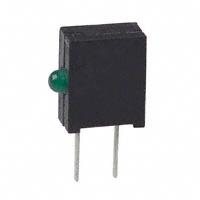 Dialight - 5552301 - LED 2MM RT ANGLE GREEN PC MNT