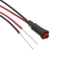 Dialight - 5580102027F - LED PMI SNAP-IN RED PVC FREE