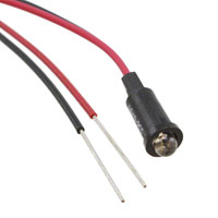 Dialight - 5580701027F - LED PMI SNAP-IN RED PVC FREE