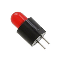 Dialight - 5612101050F - LED 5MM VERT HE DIFF RED PC MNT