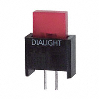 Dialight - 5614101055 - LED 2.5MM X 7MM VERT RED PC MNT