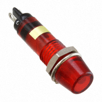 Dialight - 6073132130F - LED PNL IND 7MM RED INTERNL