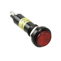 Dialight - 6103132120F - LED PNL IND 10MM ROUND RED POLY