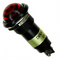 Dialight - 6161132120F - LED PANEL MNT 16MM RED 6VDC
