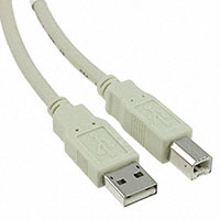 Digi International - 301-9000-06 - USB A TO B 3M CABLE IVORY