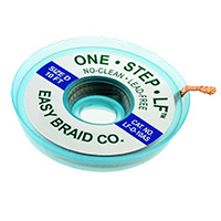 Easy Braid Co. - LF-D-10AS - BRAID LEAD-FREE BLUE .100"X10'