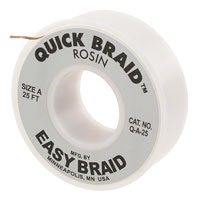 Easy Braid Co. - Q-A-25 - BRAID ROSIN SILVER .025"X25'