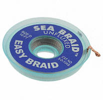 Easy Braid Co. - S-D-10AS - BRAID UNFLUXED BLUE .100"X10'