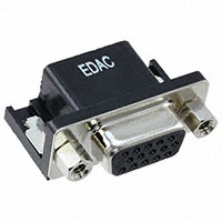 EDAC Inc. - 634-015-663-043 - CONN DSUB HD RCPT 15POS R/A SLDR