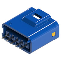 EDAC Inc. - 560-005-420-301 - BOARD MTG 5 PIN PLUG (BLUE)