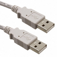 Cinch Connectivity Solutions AIM-Cambridge - 30-3006-6 - CABLE USB 2.0 A MALE/MALE 6'