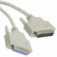 Cinch Connectivity Solutions AIM-Cambridge - 30-9510MF - CABLE DB25 FEMALE/MALE 10'