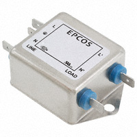 EPCOS (TDK) - B84111F0000B116 - LINE FILTER 250VDC/VAC 16A CHASS